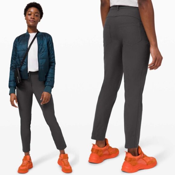 lululemon | City Sleek 5 Pocket 7/8 Pant Graphite Grey - Picture 1 of 6